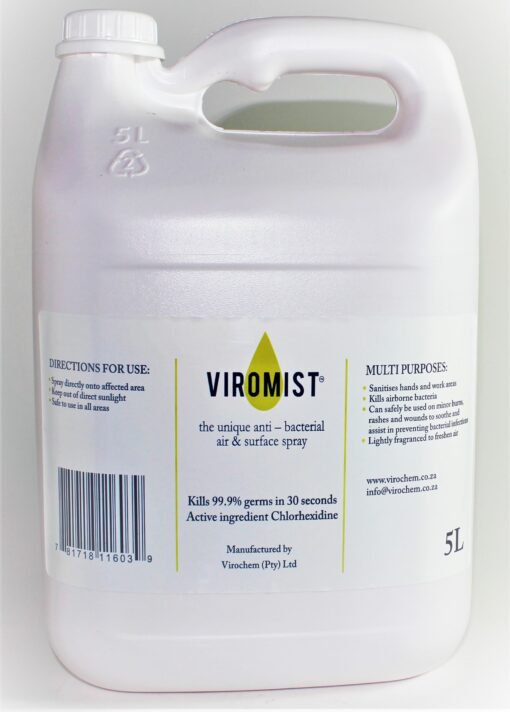 Viromist anti-microbial spray 5 litre