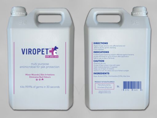 Viropet anti-microbial spray 5 litre