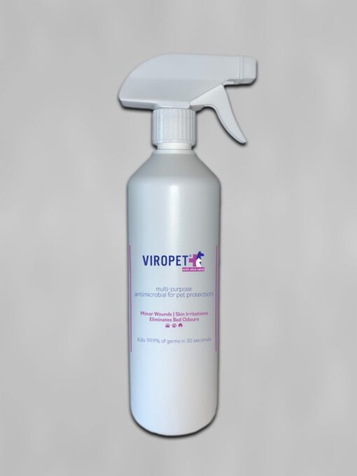 Viropet anti-microbial spray with aloe vera 500ml